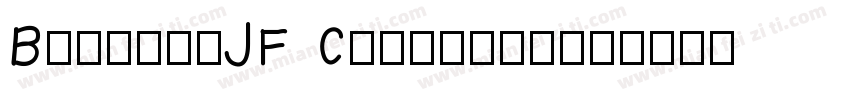 BookmanJF Complete字体转换